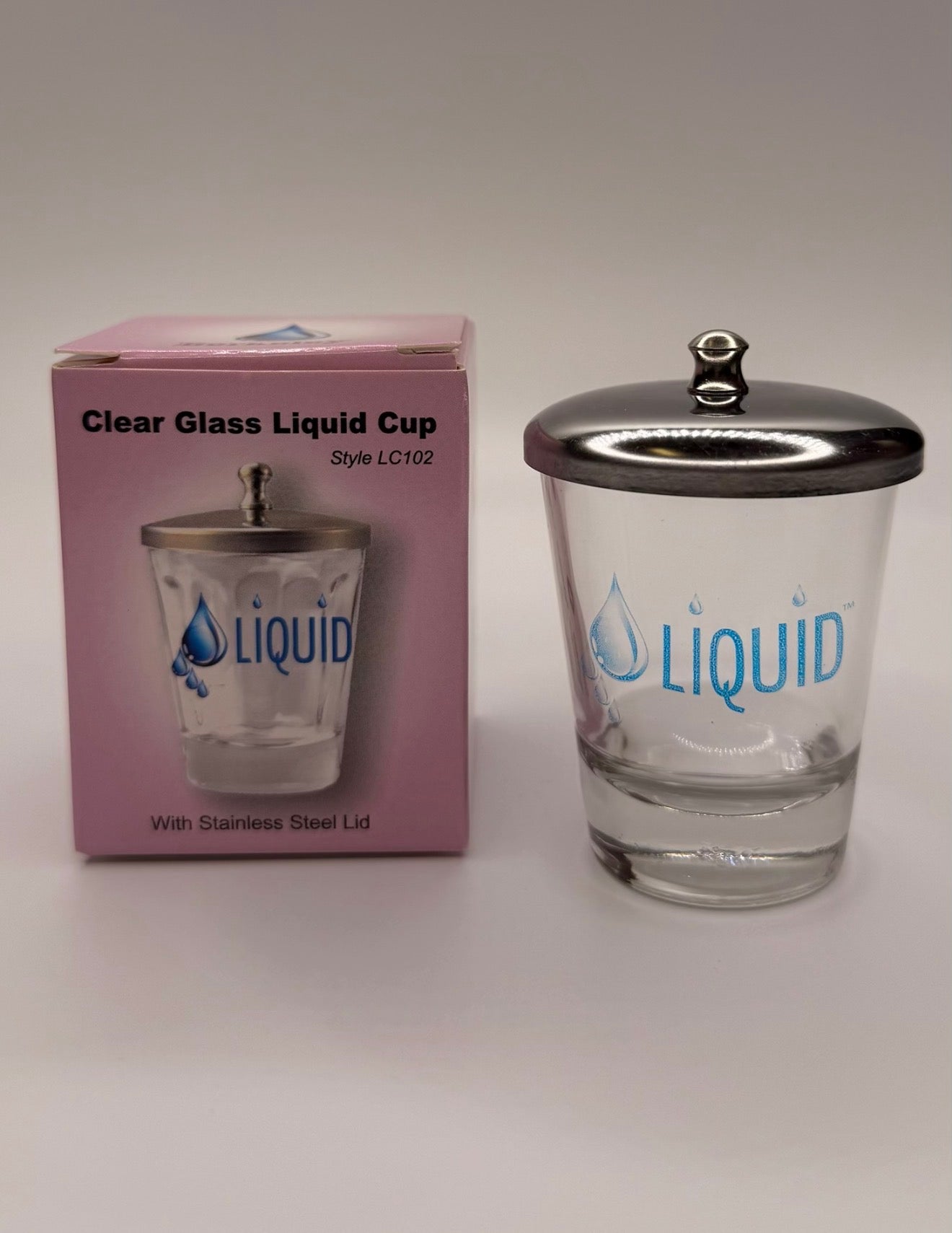 Clear Glass Liquid Cup