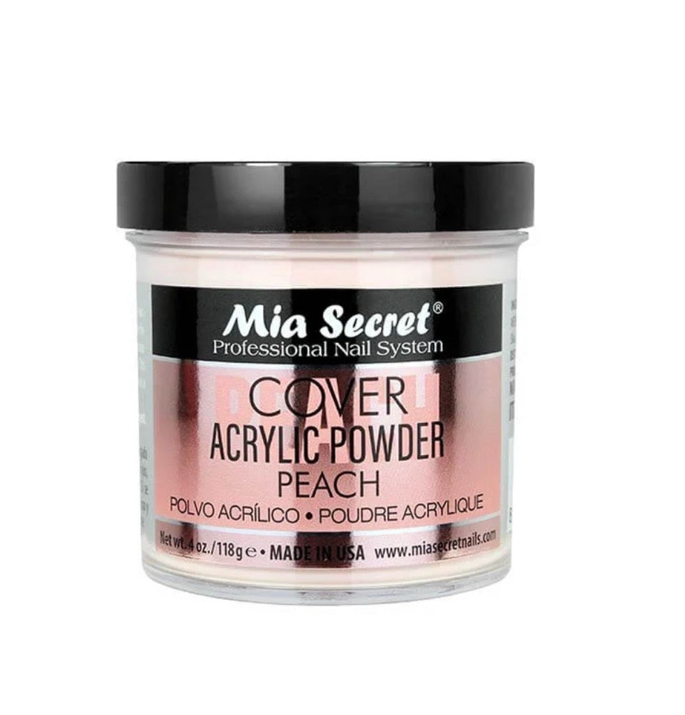 Mia Secret Peach Cover Acrylic Powder 4oz