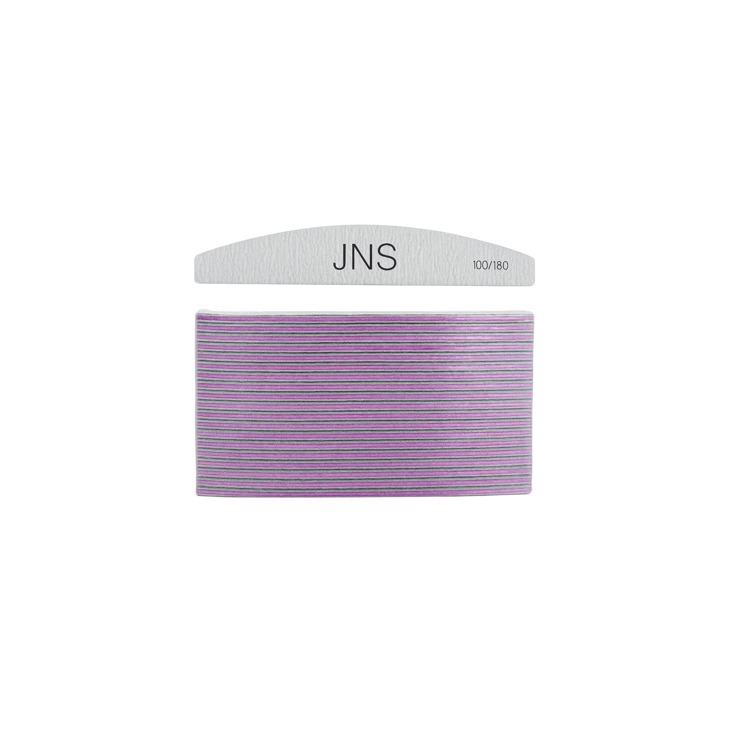 JNS Professional Nail File 100/80 Grit - 20PCS