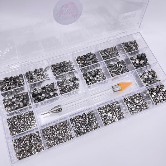 Black Luxury Rhinestone Kit