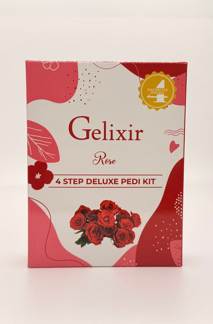 Gelixir - 4 Step Deluxe Pedi Kits