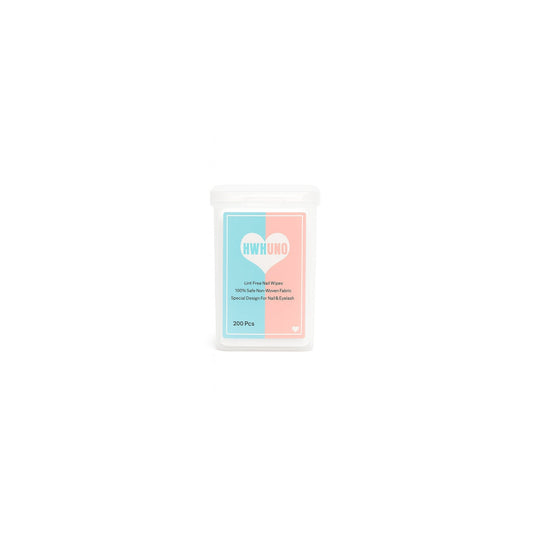 White Heart Lint-Free Nail Wipes – 200PCS 