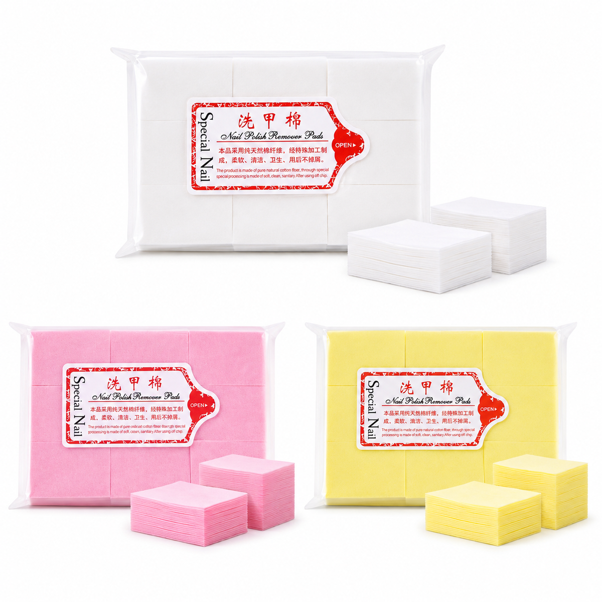 Lint Free Nail Wipes