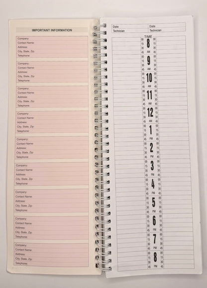Salon Appointment Book