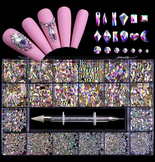 AB Rhinestone Box