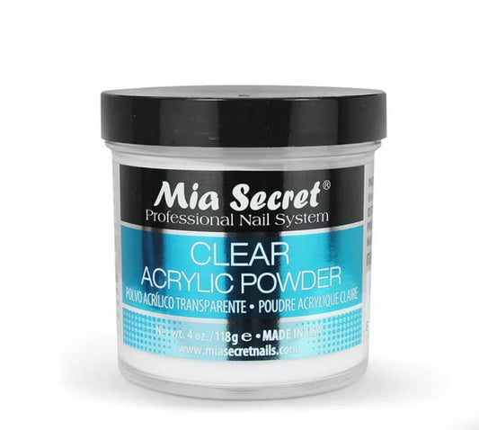 Mia Secret - Clear Acrylic Powder 4.0oz