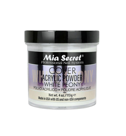 Mia Secret - White Peony Cover Acrylic Powder 4oz