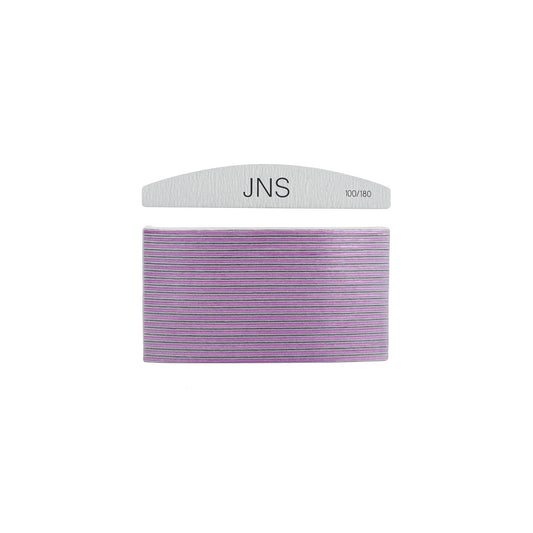 JNS Professional Nail File 100/80 Grit - 20PCS