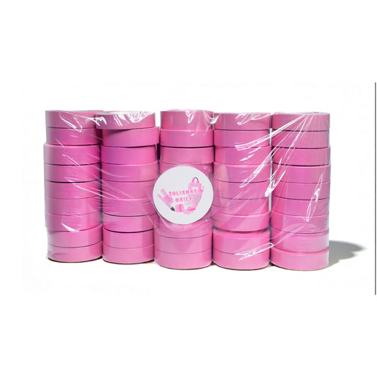JNS Pink Heart Nail Buffers - 50PCS